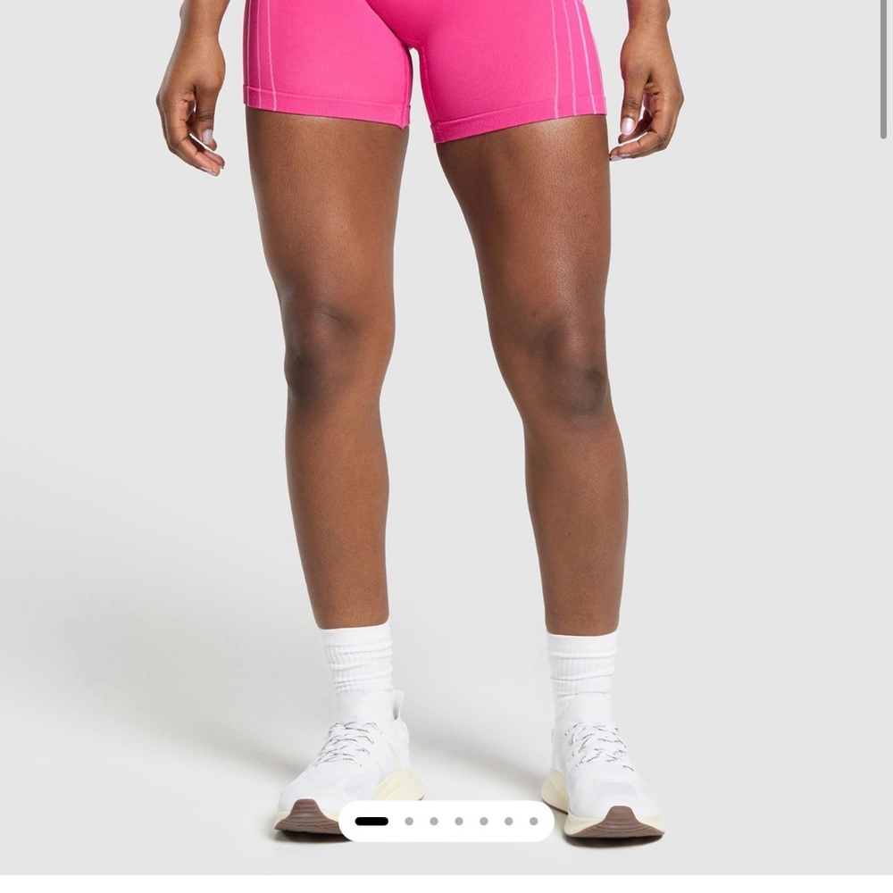 Gymshark Pink Performance Athletic Shorts